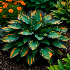 Хоста Бархатный Полог купить по цене от 560р. в интернет-магазине «Посадика» с доставкой почтой в в Карабулаке и по всей России – [изображение №1].