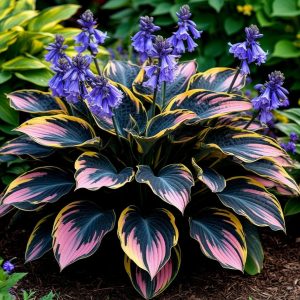 Хоста Пайн Эхо купить по цене от 699р. в интернет-магазине «Посадика» с доставкой почтой в в Карабулаке и по всей России – [изображение №1].