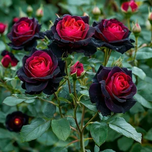 Роза Тень Феникса купить по цене от 402р. в интернет-магазине «Посадика» с доставкой почтой в в Карабулаке и по всей России – [изображение №1].